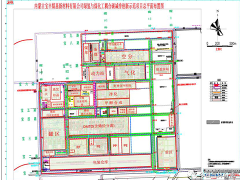宝丰内蒙新项目拟配建7×110000Nm³/h空分